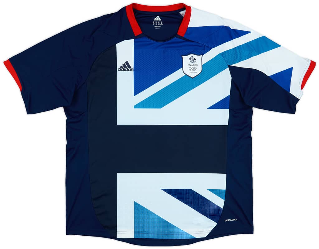 2012 Team GB Olympic Home Shirt - 9/10 - (XXL)