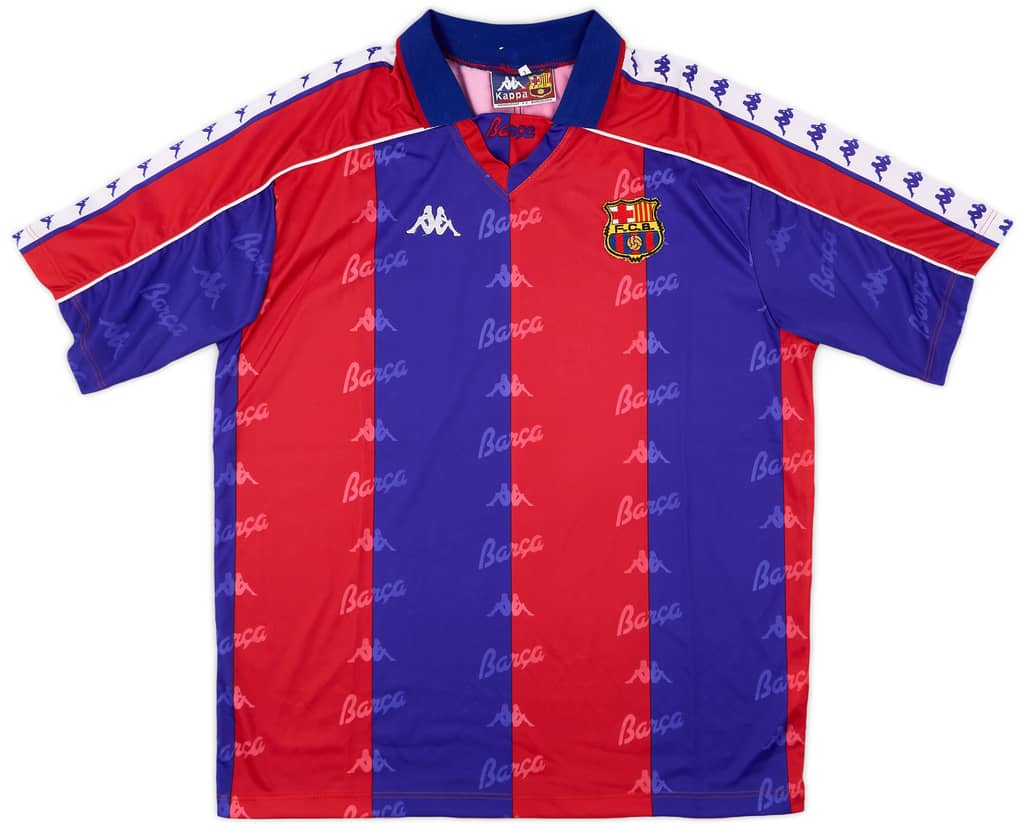 1992-95 Barcelona Home Shirt - 7/10 - (L)