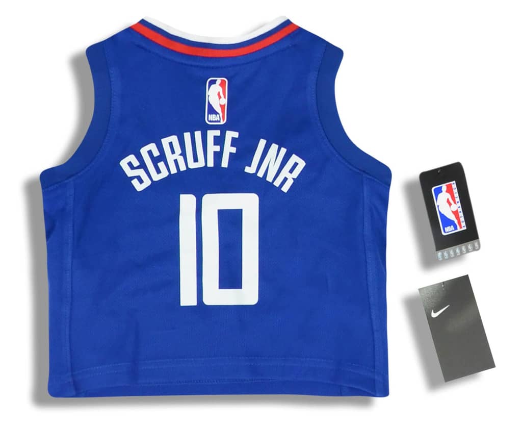 2018-19 LA Clippers Scruff Jnr #10 Nike Replica Jersey (Away) Infant - W/Tags