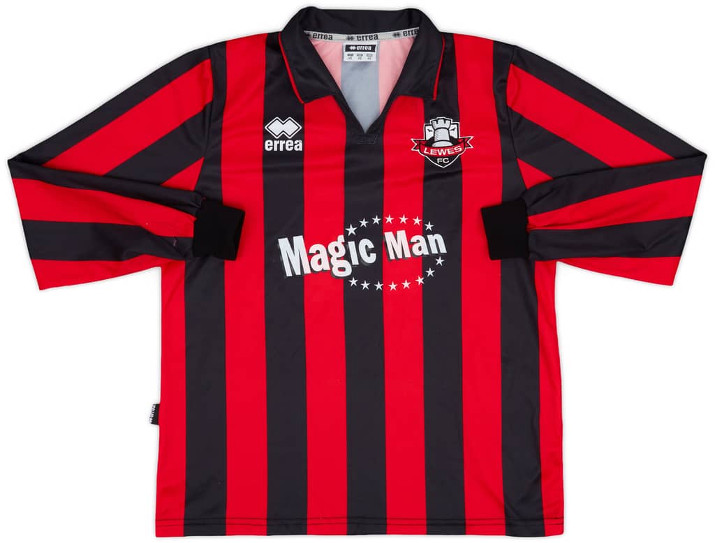 2008-09 Lewes Home L/S Shirt - 7/10 - (XS)