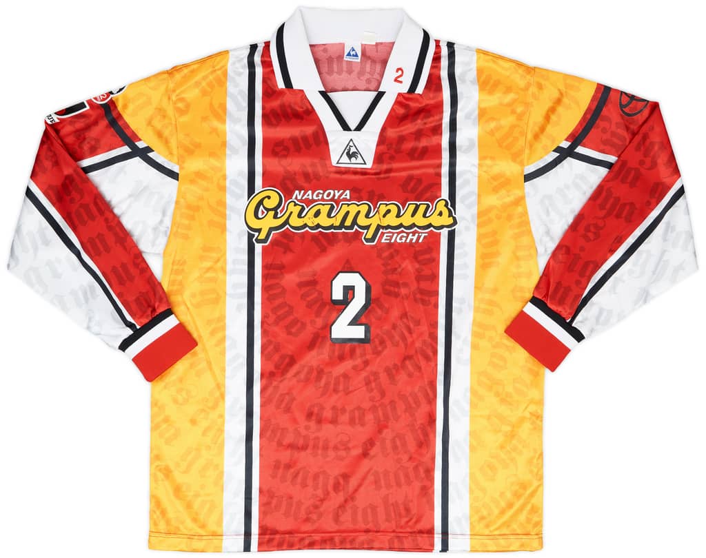 1998 Nagoya Grampus Match Issue Home Shirt #2 (Ogawa)