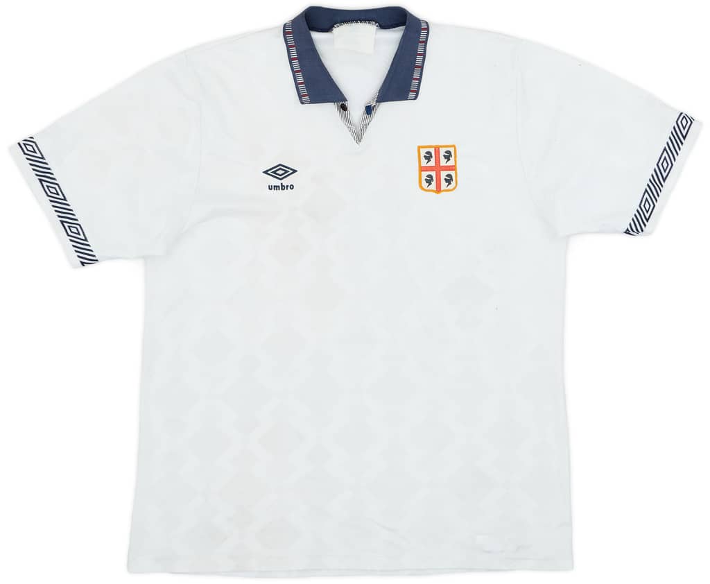 1990-92 Cagliari Away Shirt - 8/10 - (L)