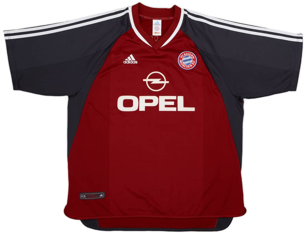 2001-02 Bayern Munich Home Shirt Salihamidzic #20 - 7/10 - (XXL)