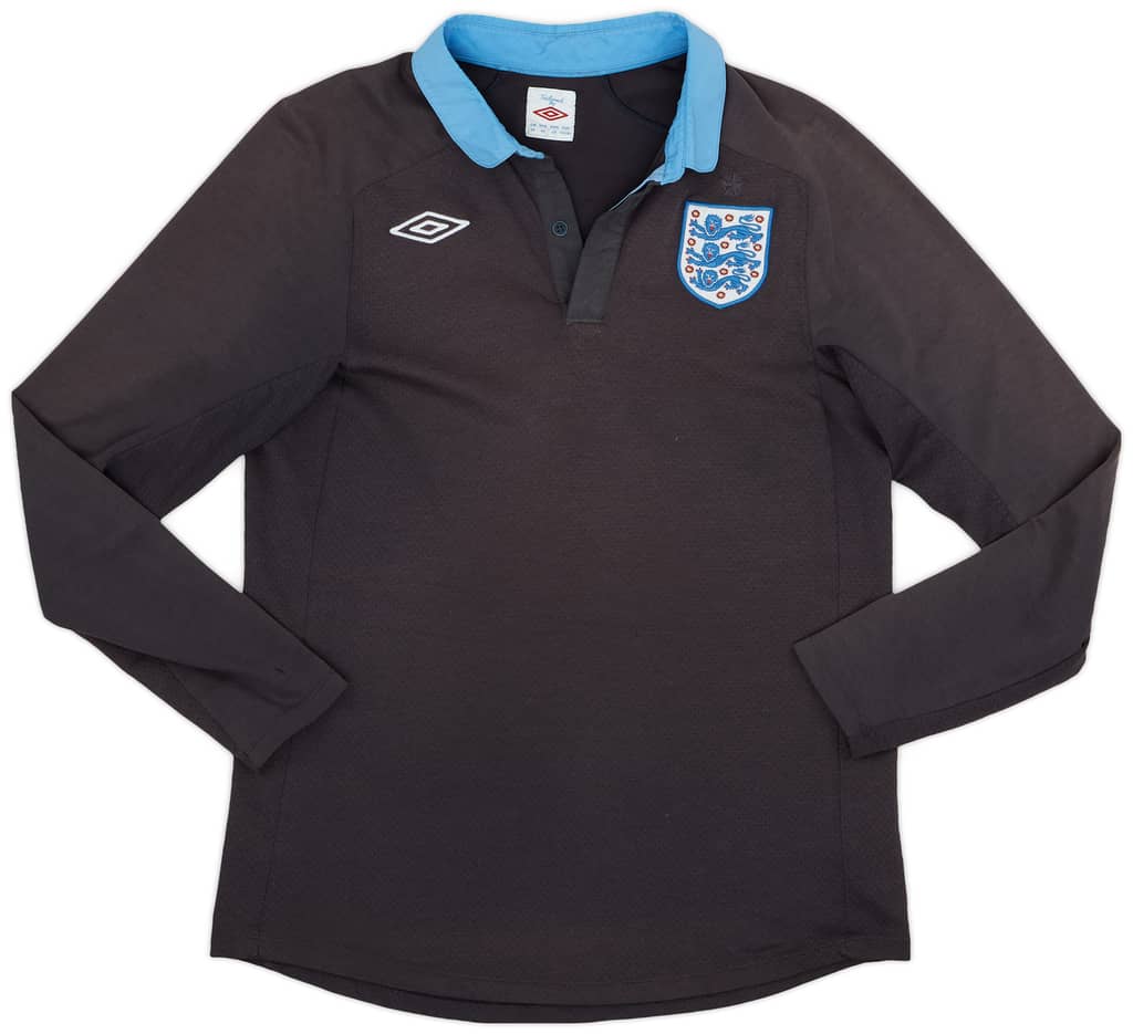 2011-12 England Away L/S Shirt - 5/10 - (M)