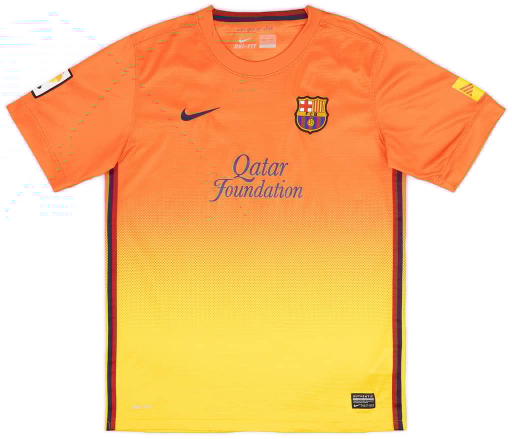 2012-13 Barcelona Away Shirt - 8/10 - (XL.Boys)