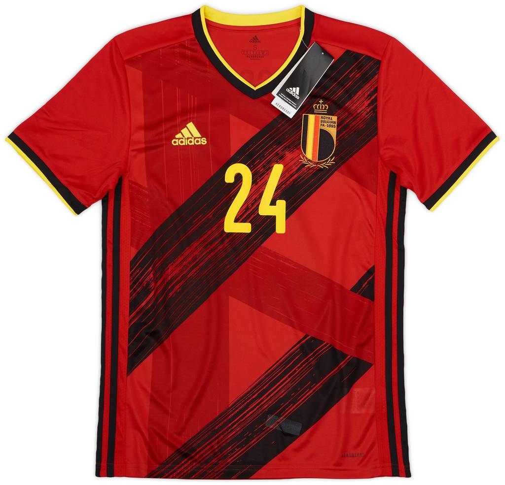 2020-21 Belgium Home Shirt Trossard #24 (S)
