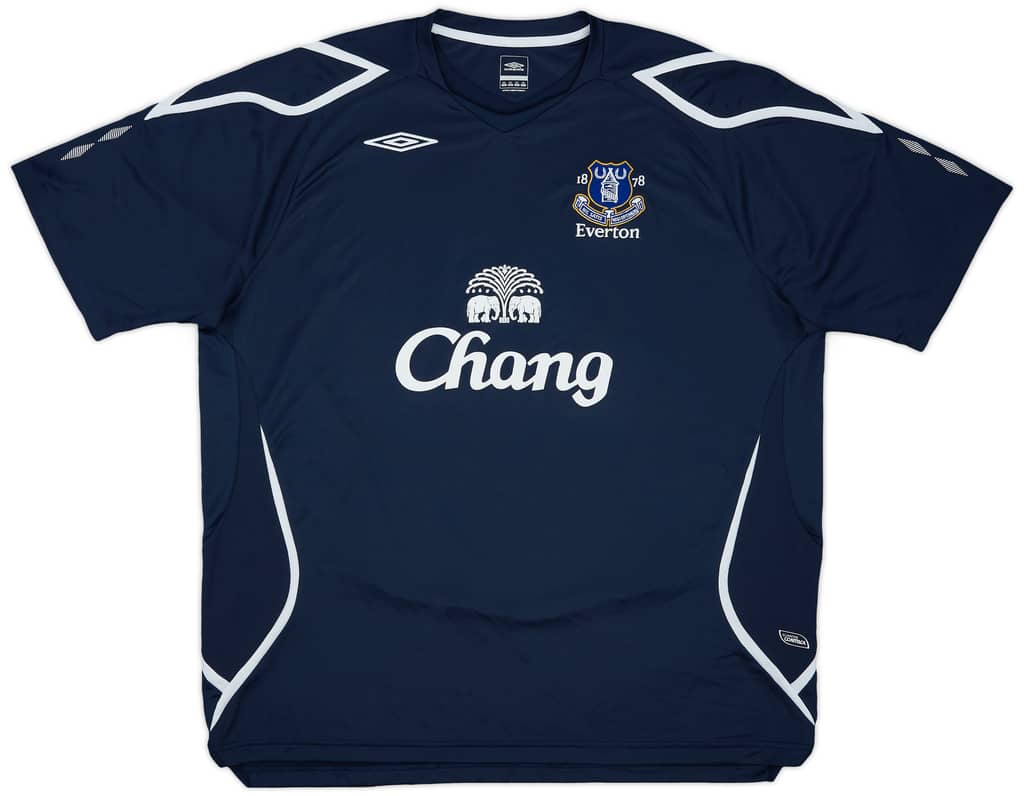 2007-08 Everton Umbro Training Shirt - 8/10 - (3XL)