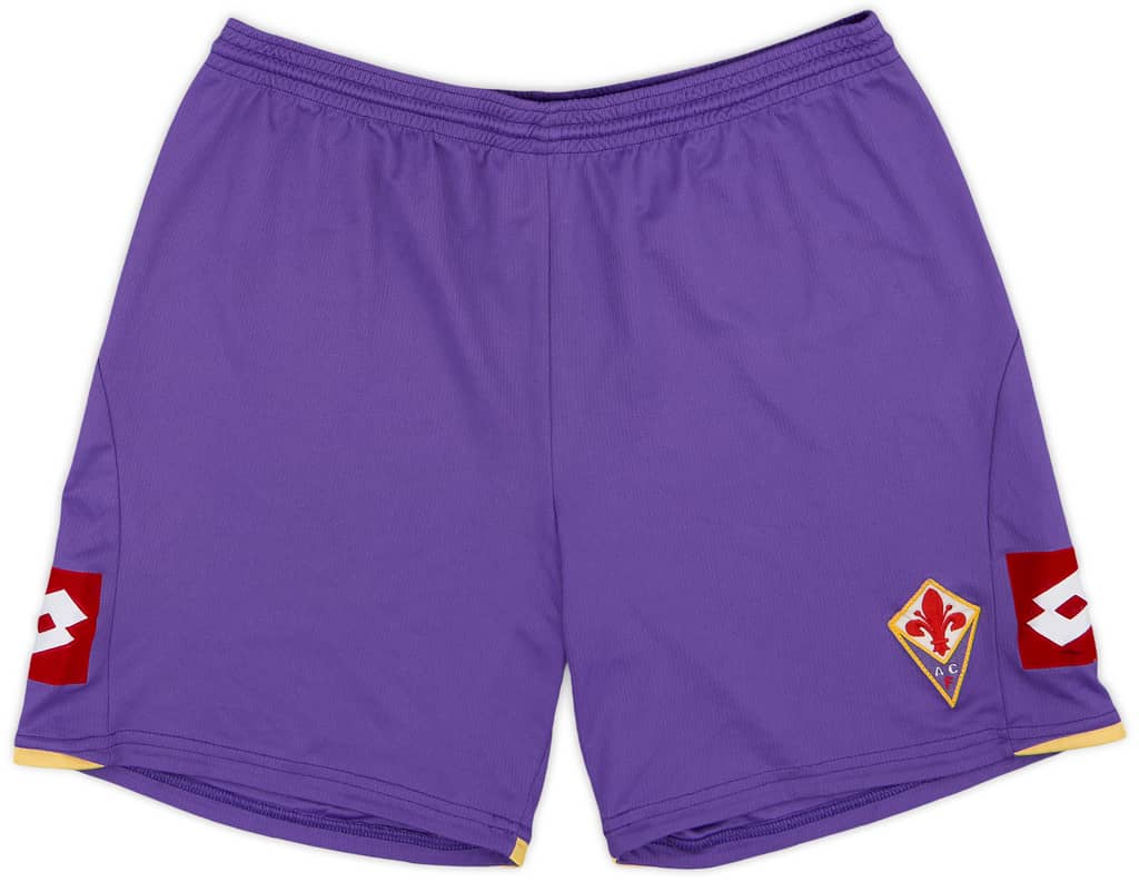 2009-10 Fiorentina Home Shorts - 9/10 - (L)