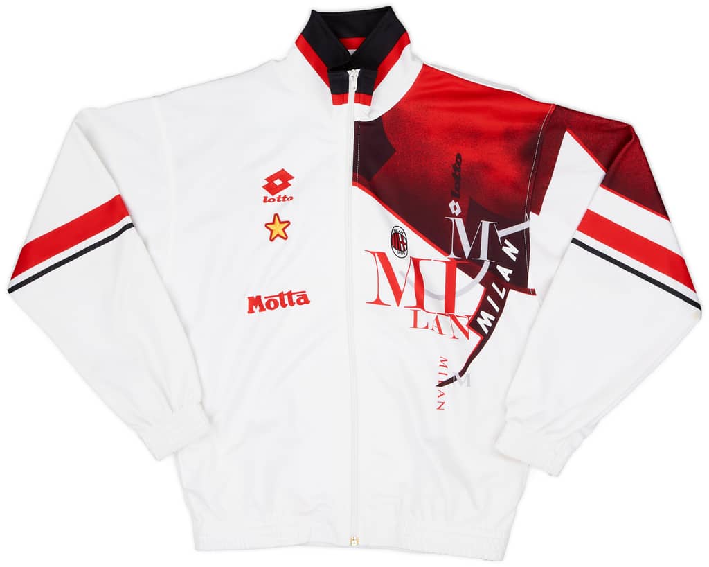 1993-94 AC Milan Lotto Track Jacket - 8/10 - (S)