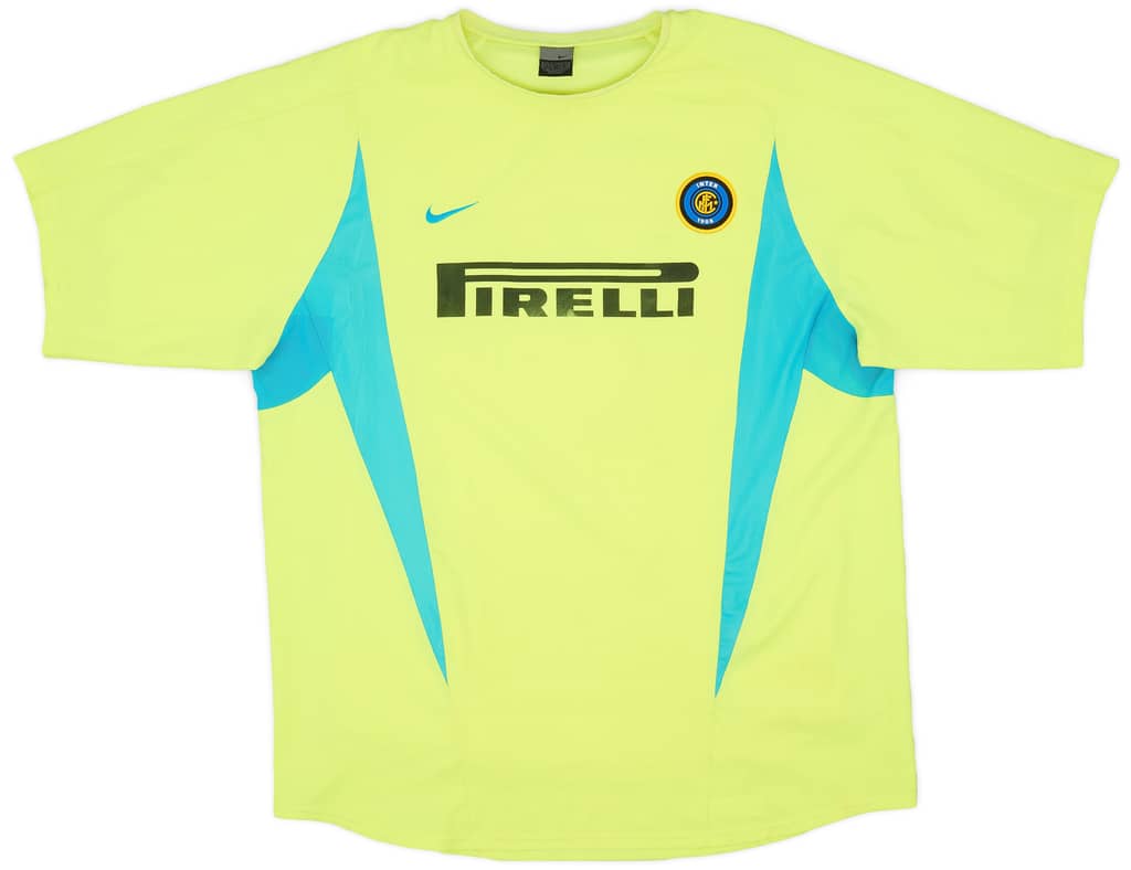 2003-04 Inter Milan Nike Player Issue Training Shirt - 6/10 - (XL)