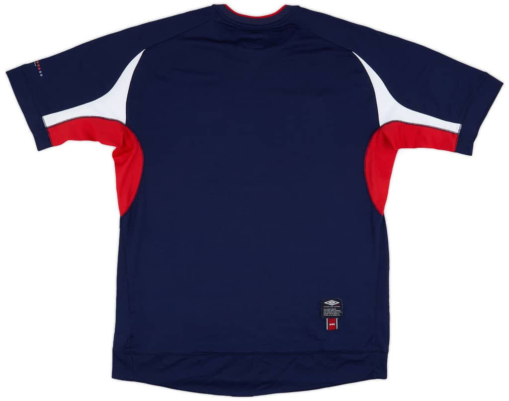 2002-03 England Umbro Training Shirt - 9/10 - (XXL)