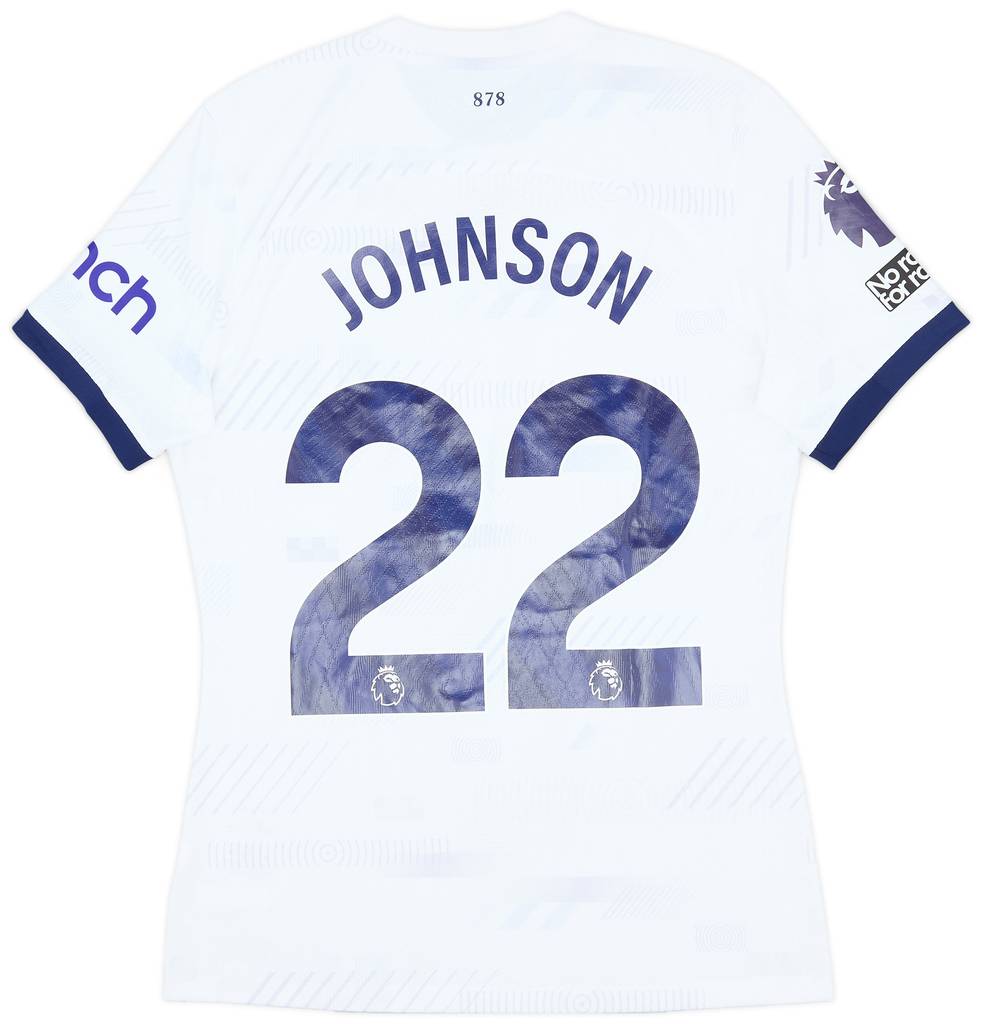 2023-24 Tottenham Match Issue Home Shirt Johnson #22