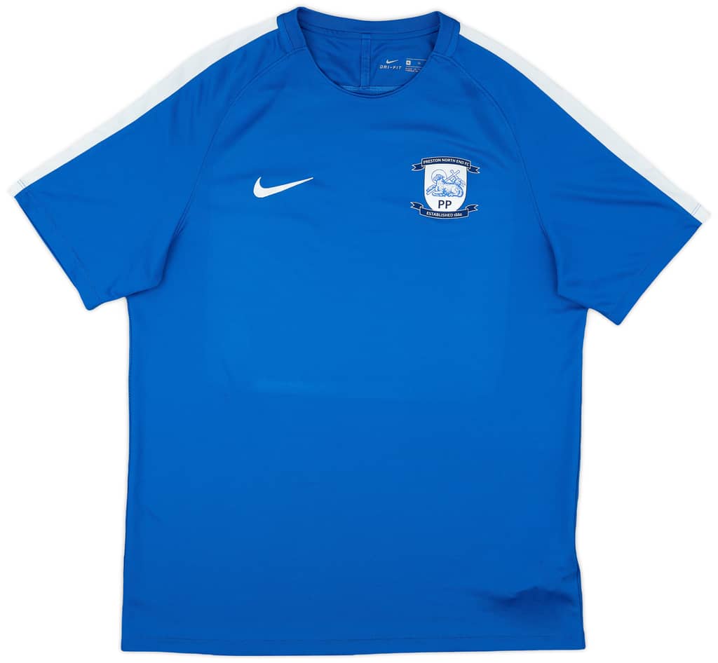 2017-18 Preston North End Nike Training Shirt - 9/10 - (XL)