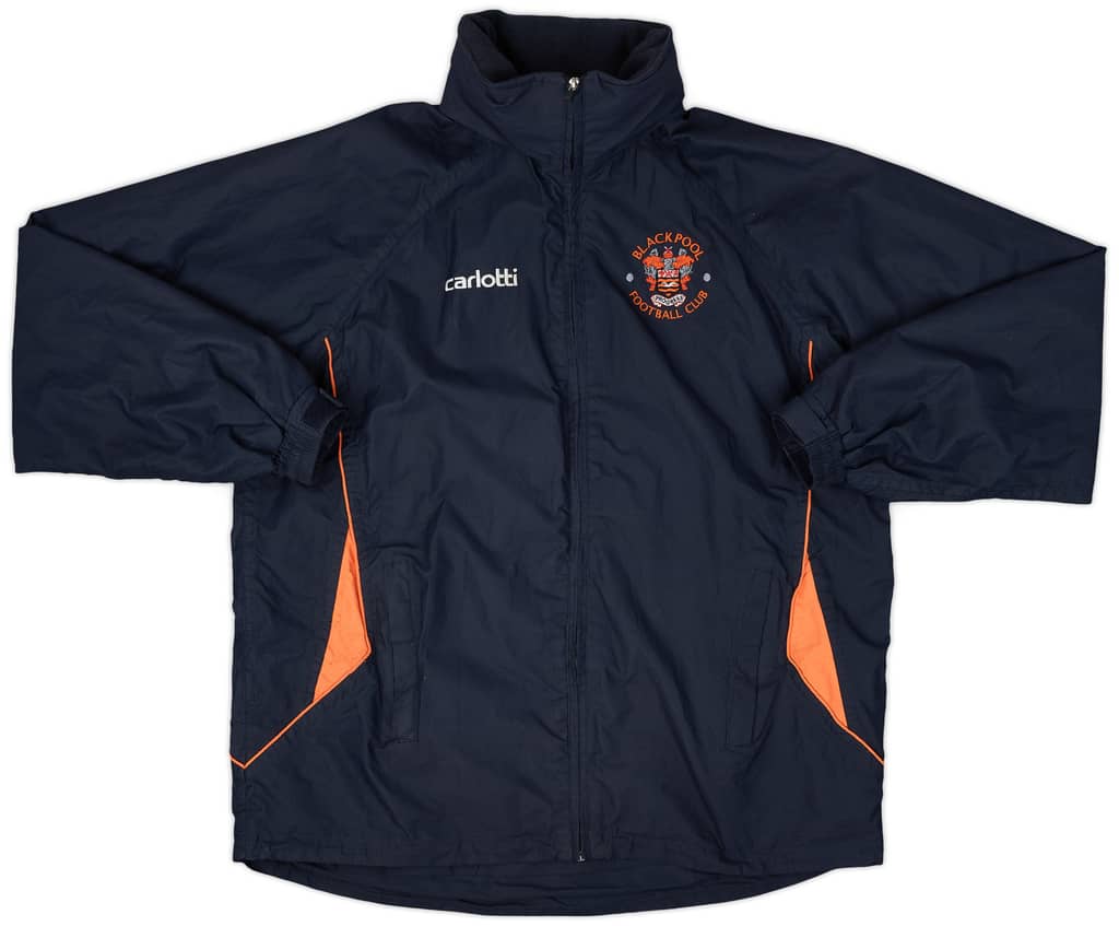 2007-08 Blackpool Carlotti Hooded Rain Jacket - 9/10 - (M)