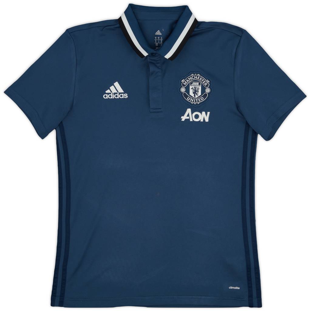2016-17 Manchester United adidas Polo Shirt - 7/10 - (M)