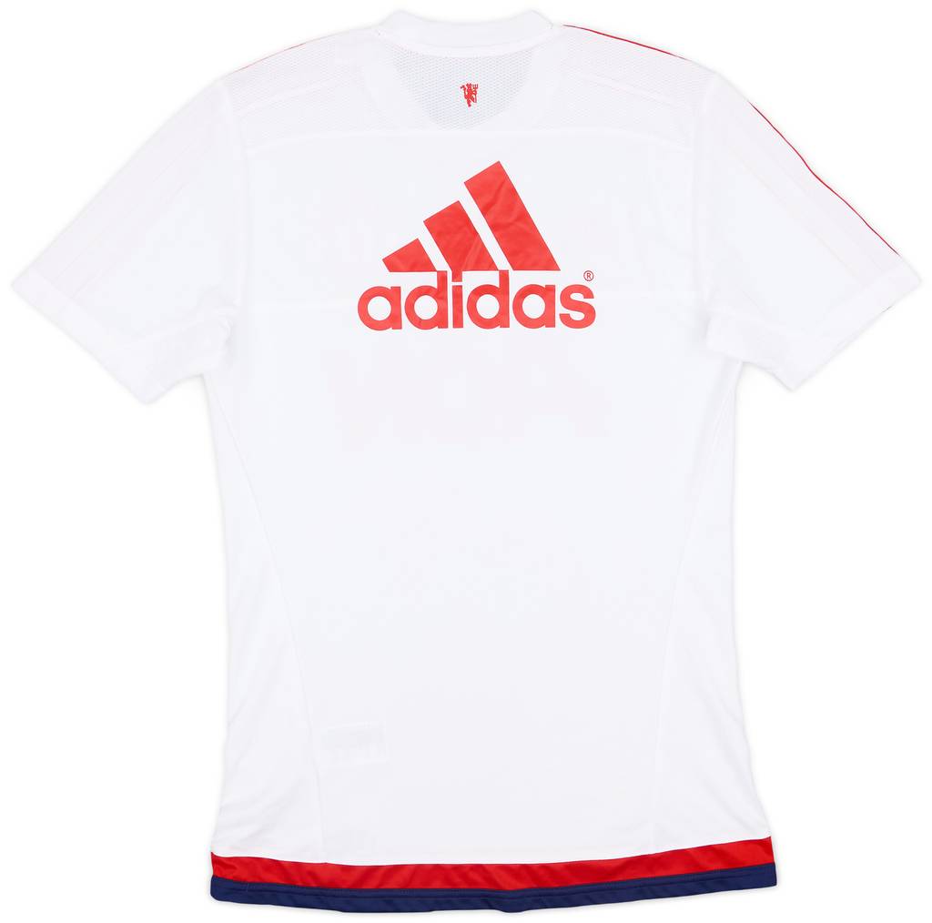 2015-16 Manchester United adizero Training Shirt - 9/10 - (XS)