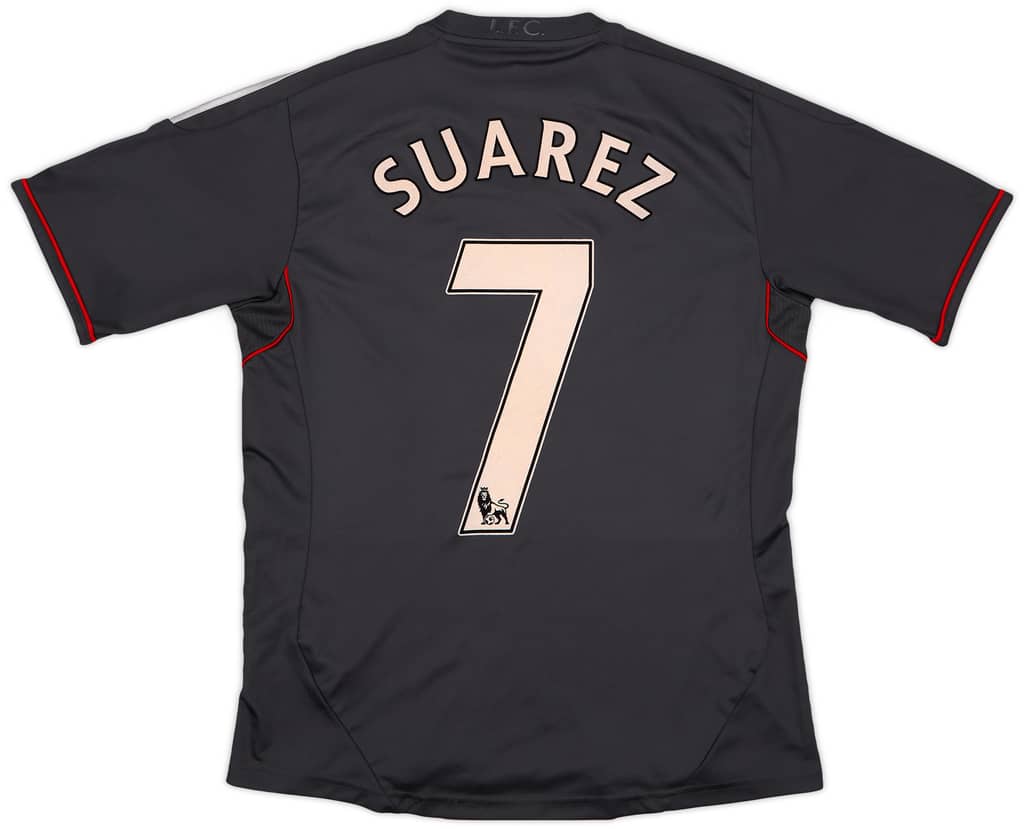 2011-12 Liverpool Away Shirt Suarez #7 - 5/10 - (M)