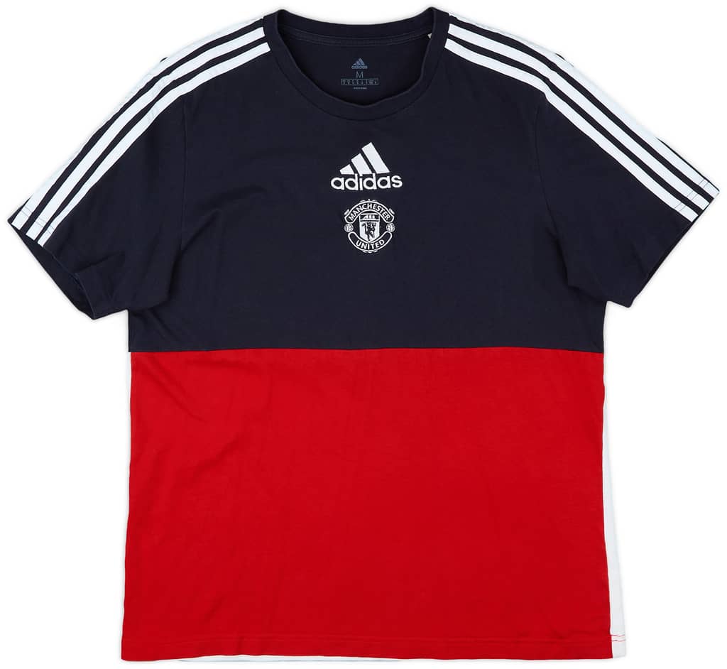 2022-23 Manchester United adidas Cotton Tee - 8/10 - (M)