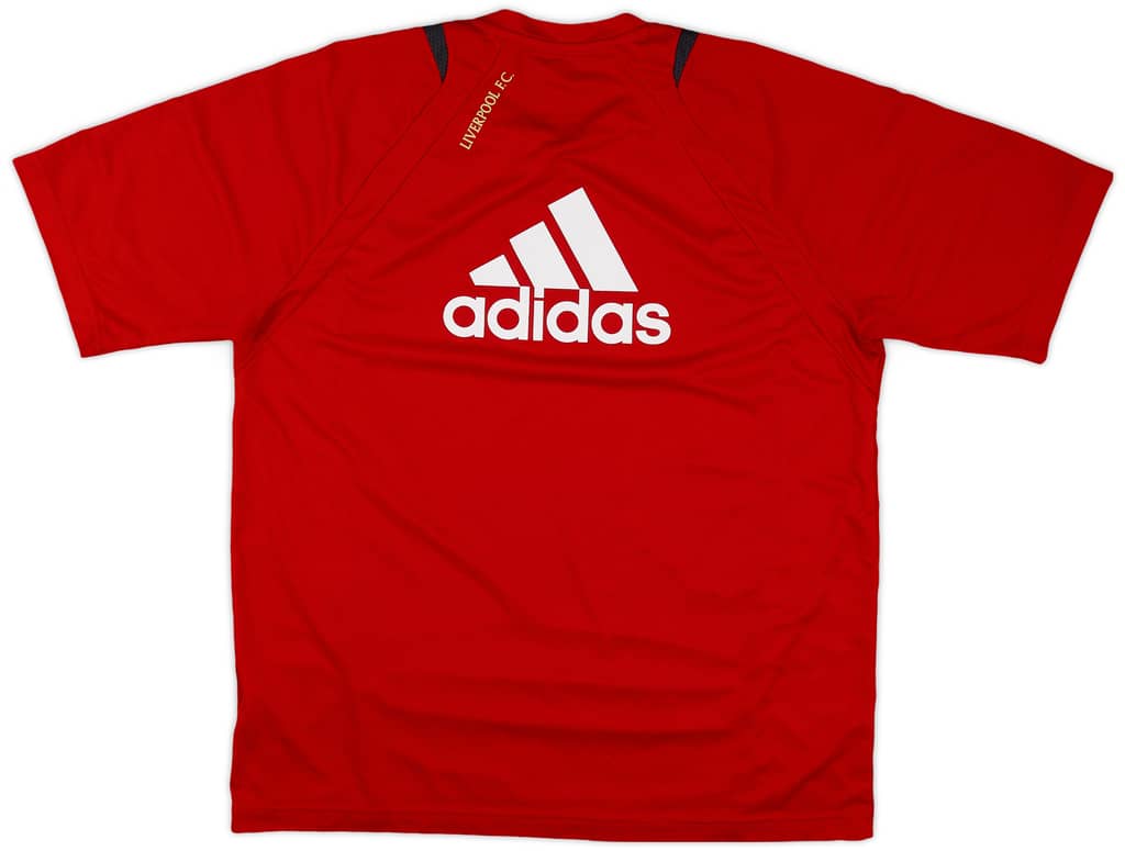 2009-10 Liverpool adidas Training Shirt - 8/10 - (L)