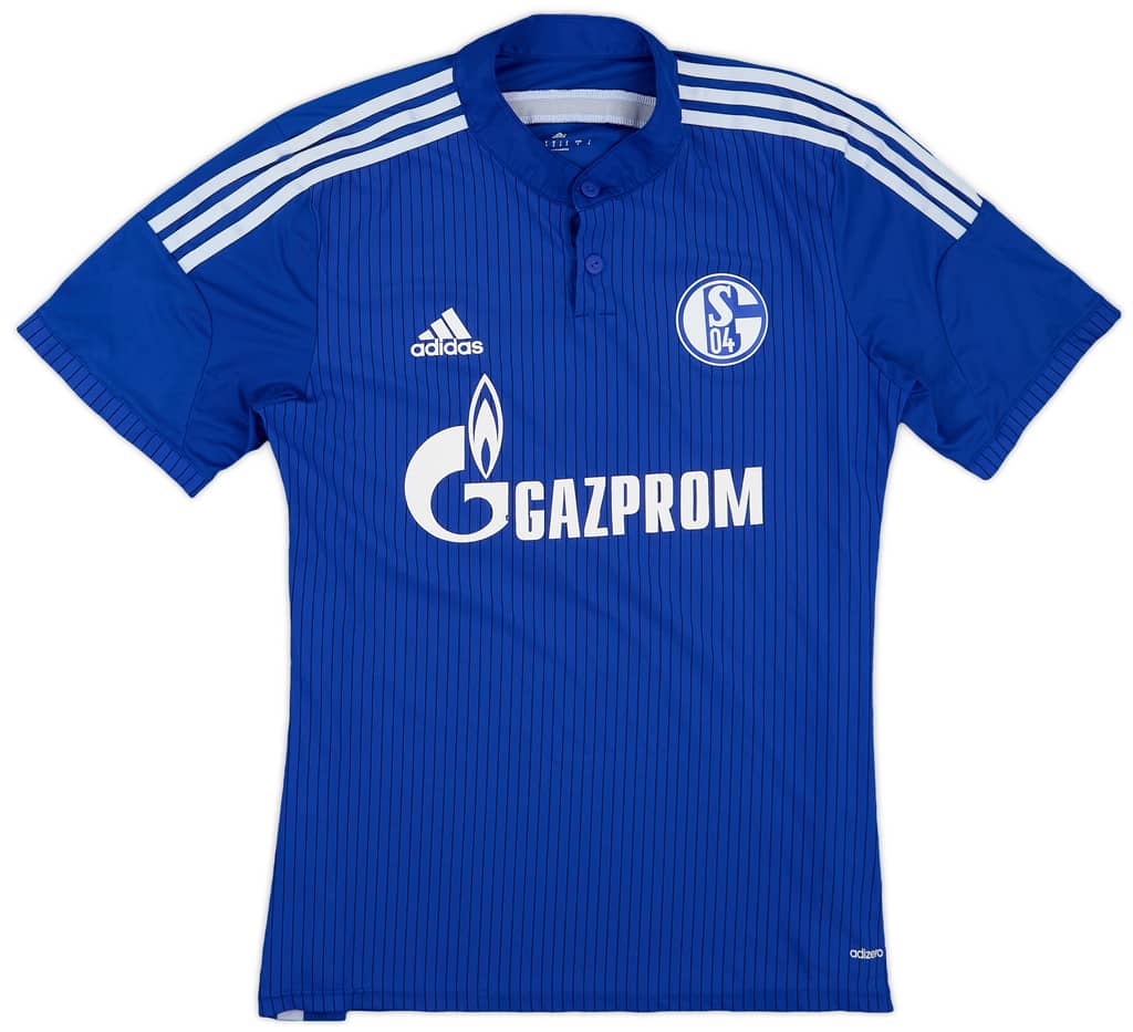2014-16 Schalke Player Issue Home Shirt #3 - 7/10 - (L)