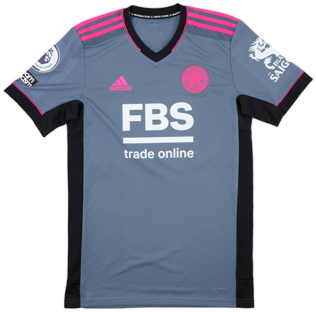 2021-22 Leicester Match Issue Third Shirt Tielemans #8