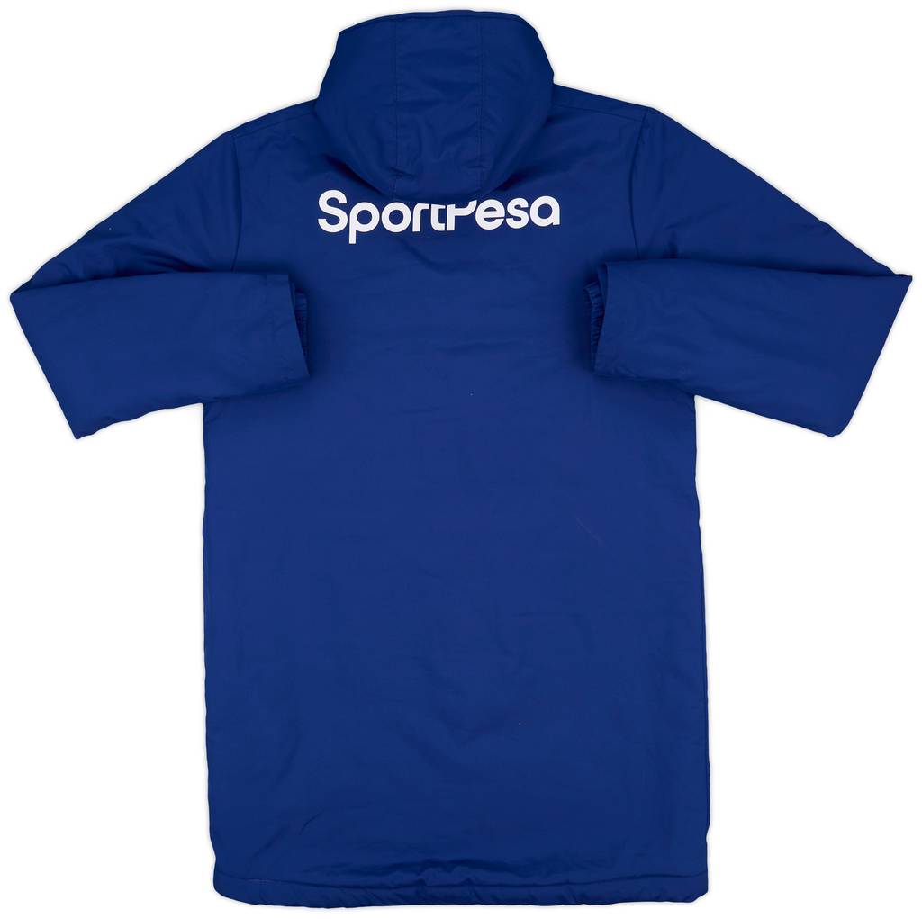 2017-18 Everton Umbro Padded Bench Coat - 6/10 - (L)