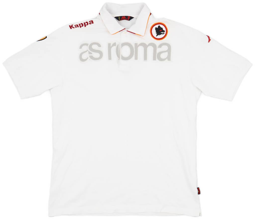 2011-12 Roma Kappa Polo Shirt - 7/10 - (XXL)