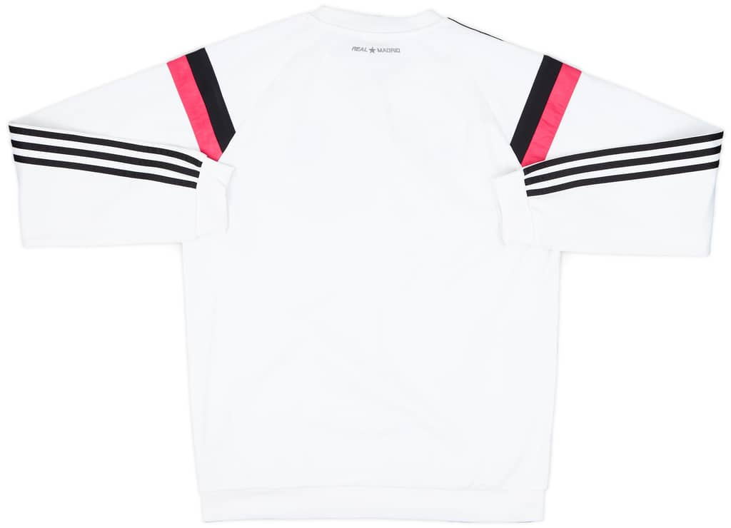 2014-15 Real Madrid adidas Sweat Top - 6/10 - (M)