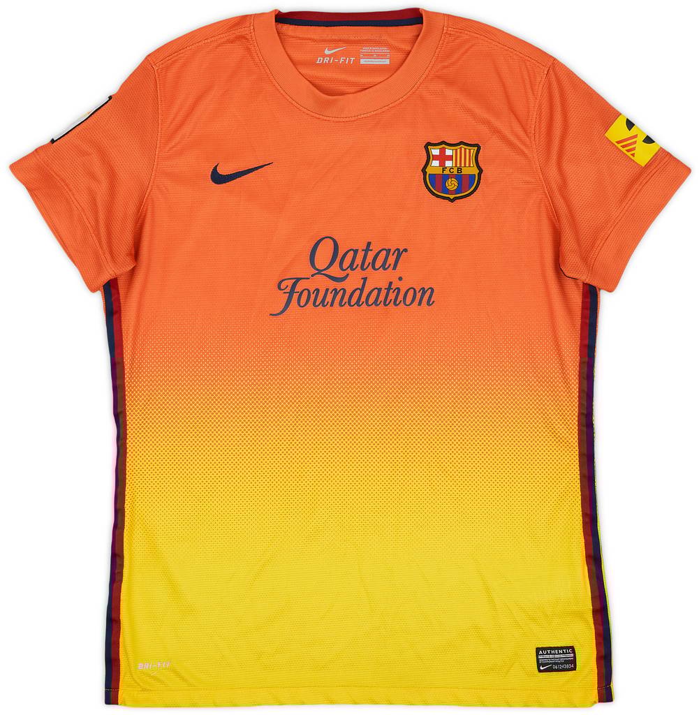 2012-13 Barcelona Away Shirt - 8/10 - (Women's M)