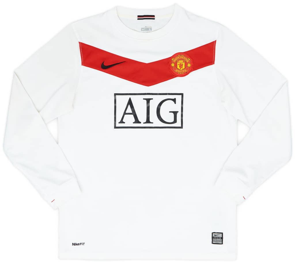2009-10 Manchester United GK Shirt - 5/10 - (L.Boys)