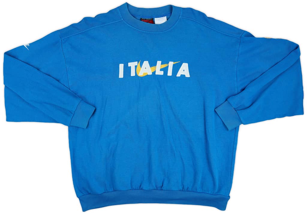 1995-96 Italy Nike Sweat Top - 6/10 - (L)