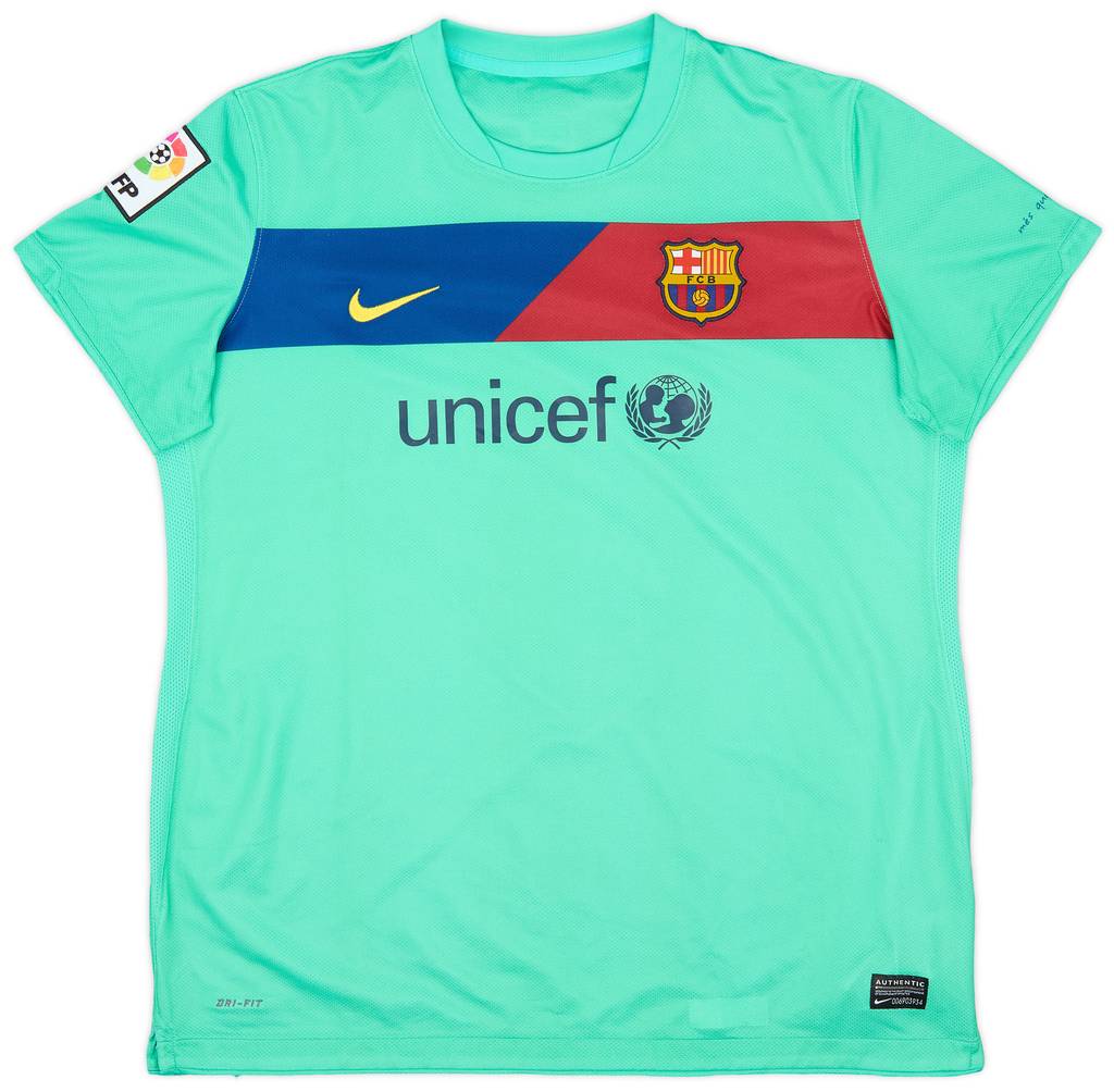 2010-11 Barcelona Away Shirt - 8/10 - (Women's XL)