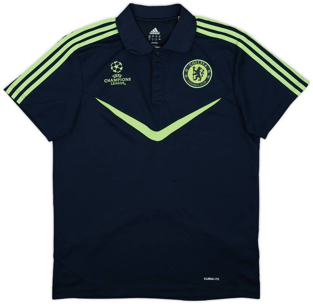 2010-11 Chelsea adidas Champions League Polo Shirt - 8/10 - (M)
