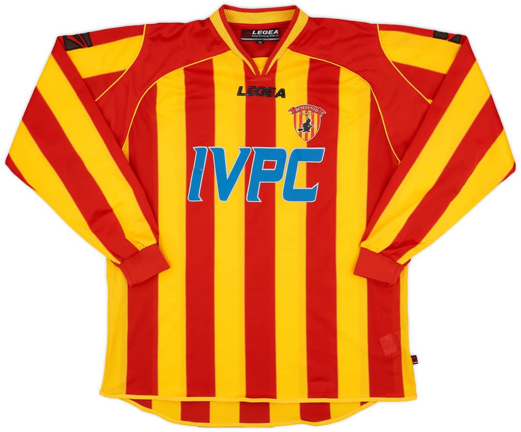 2006-07 Benevento Home L/S Shirt - 9/10 - (XL)