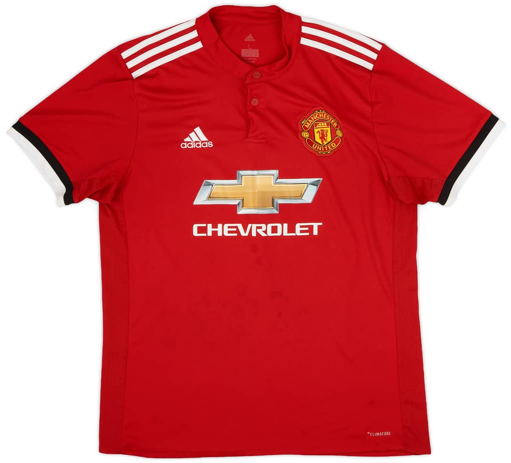 2017-18 Manchester United Home Shirt Shaw #23 - 6/10 - (L)