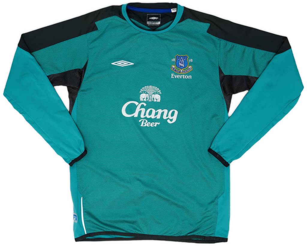 2005-06 Everton GK Shirt - 7/10 - (XL.Boys)