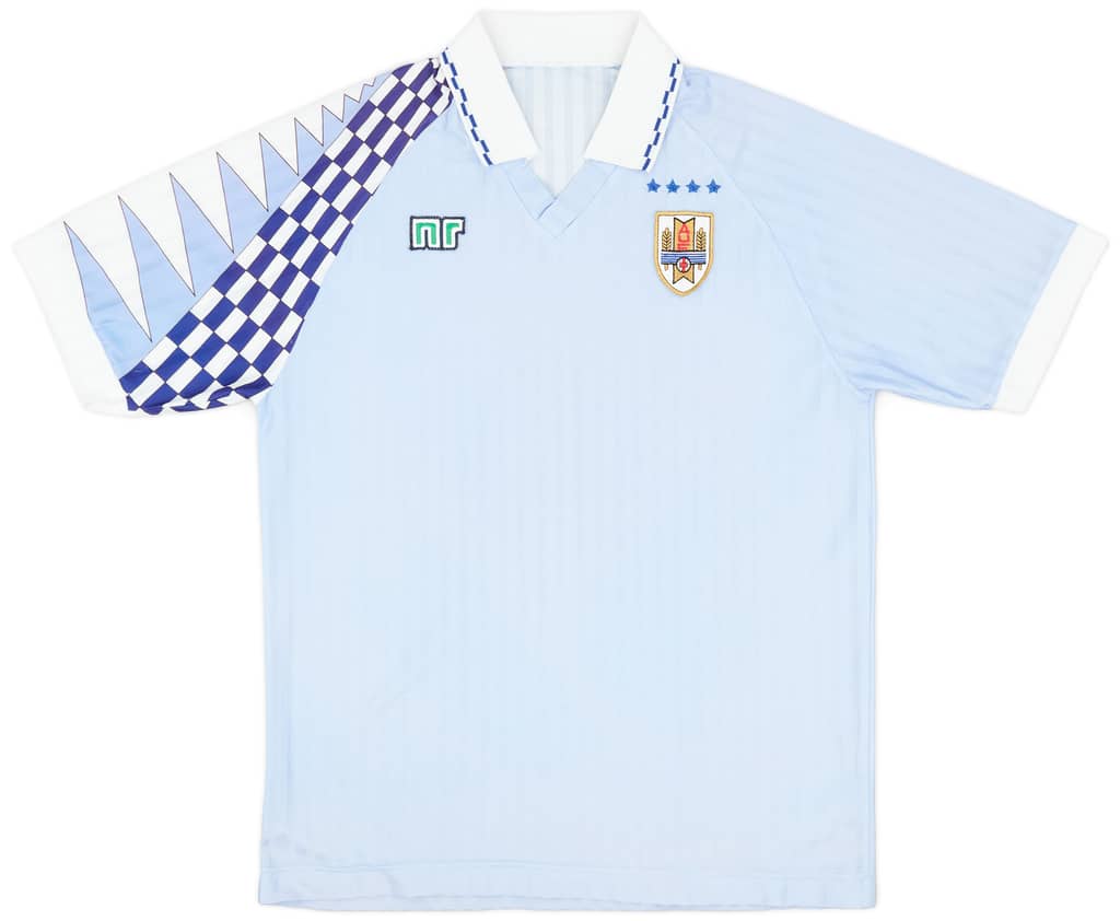 1992-95 Uruguay Home Shirt - 7/10 - (L)