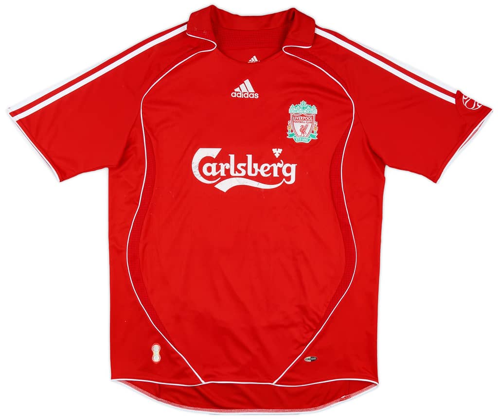 2006-08 Liverpool Home Shirt Carragher #23 - 6/10 - (L)