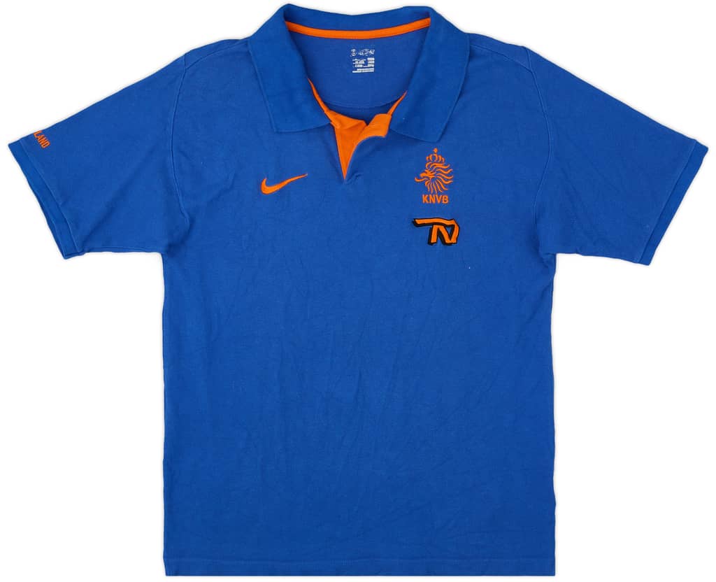 2008-09 Netherlands Nike Polo Shirt - 9/10 - (L)