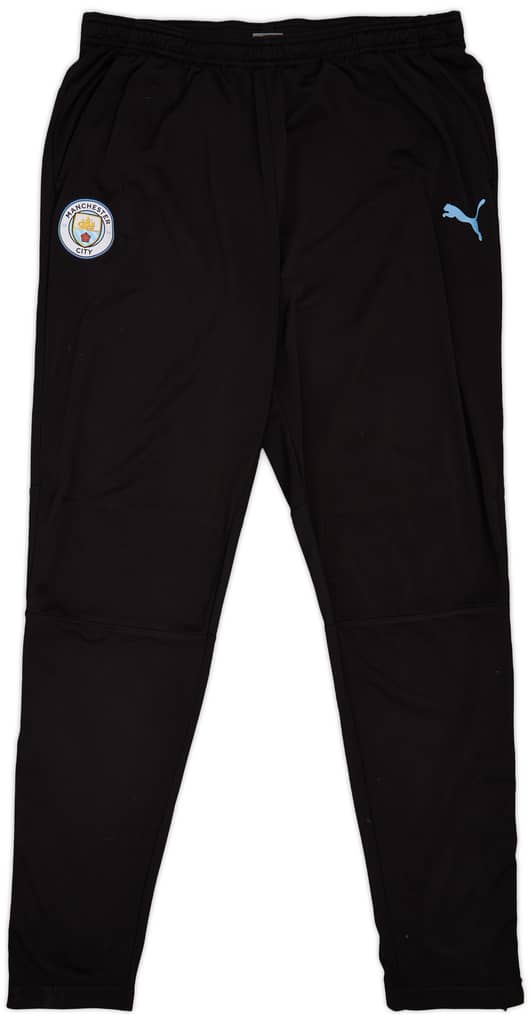 2019-20 Manchester City Puma Track Pants/Bottoms - 6/10 - (XXL)