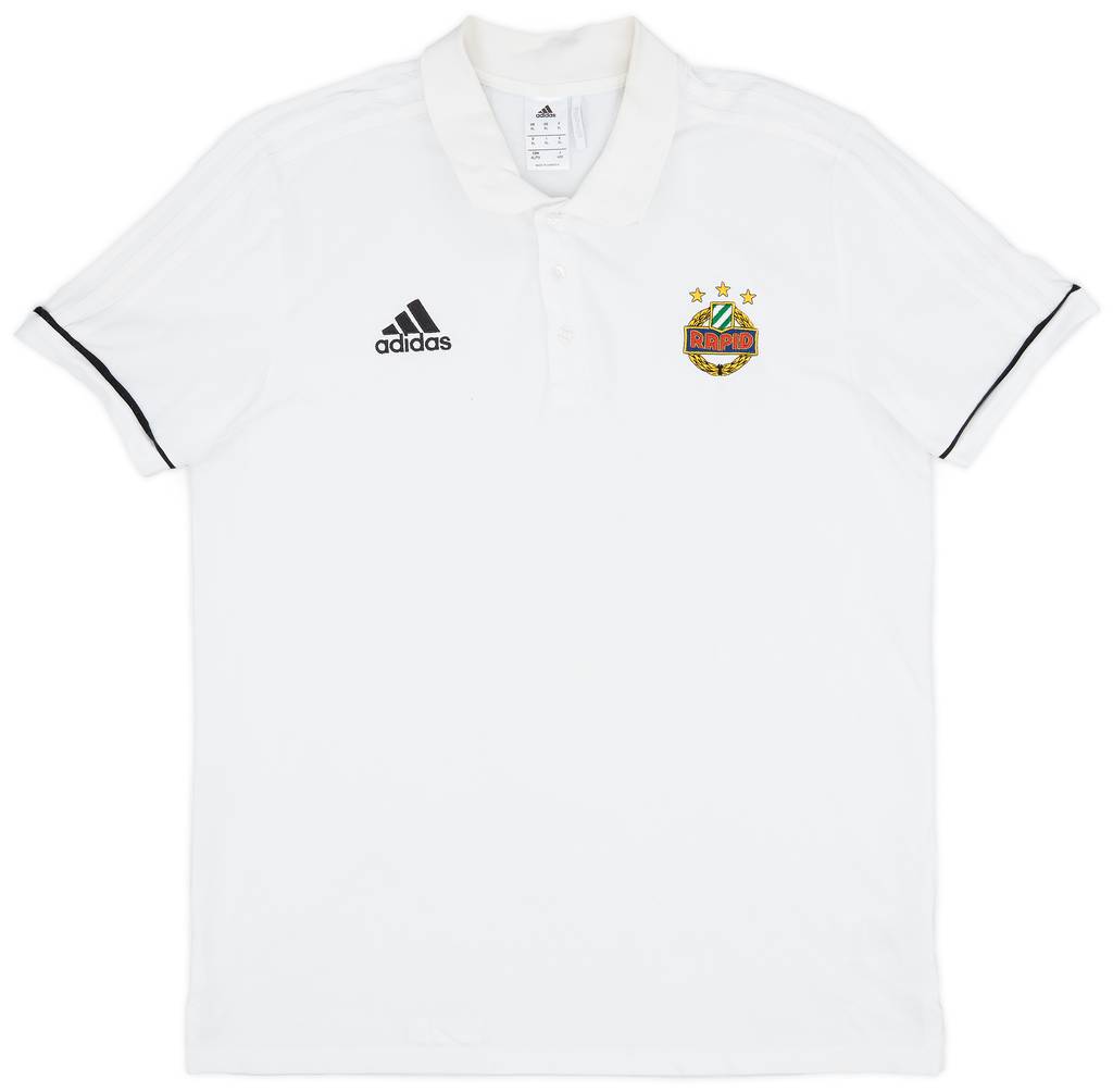 2016-17 Rapid Vienna adidas Polo Shirt - 7/10 - (XL)