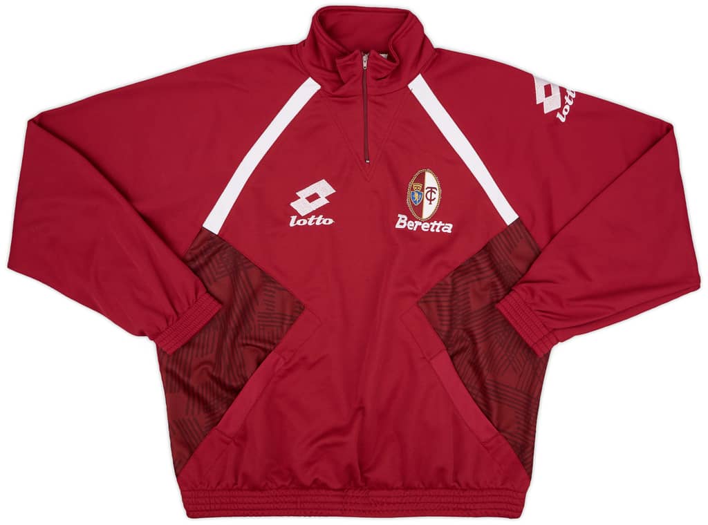 1994-95 Torino Lotto 1/4 Zip Track Jacket - 8/10 - (XL)