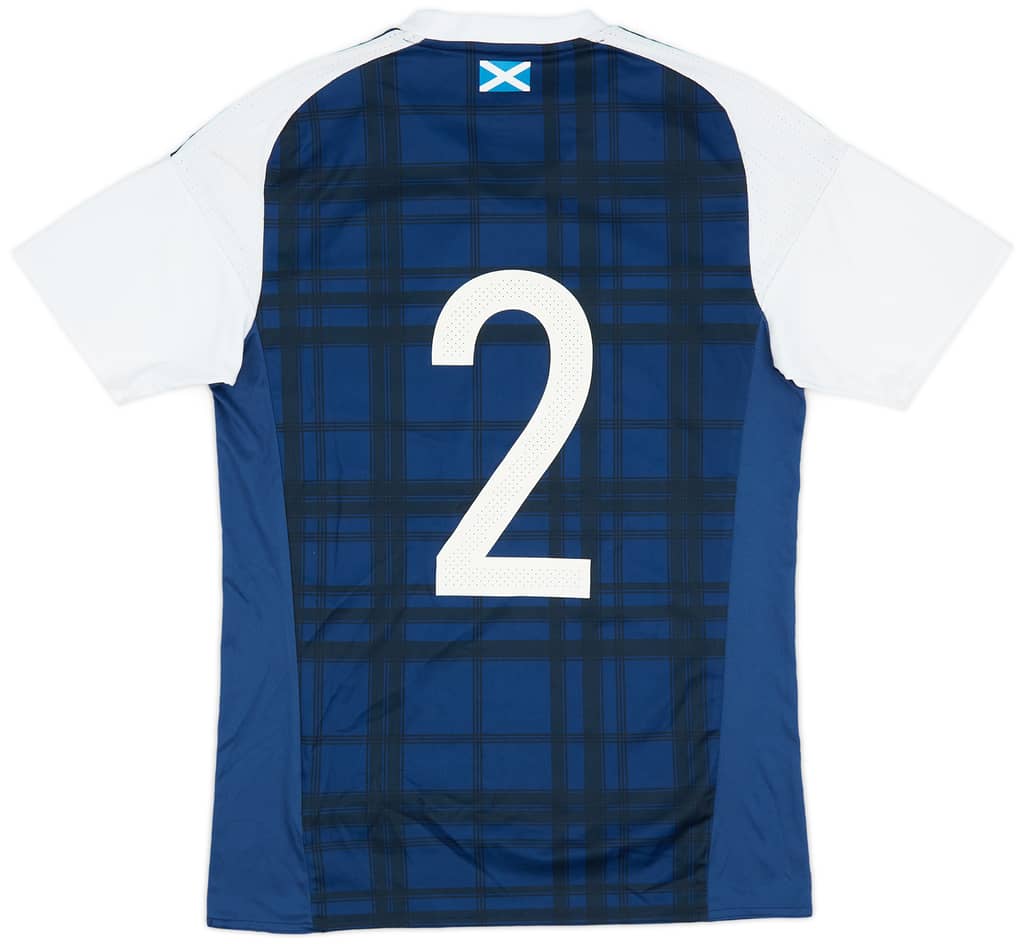 2015-17 Scotland Home Shirt #2 - 8/10 - (S)