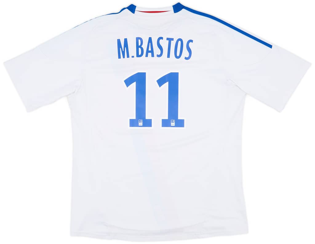 2010-11 Lyon Home Shirt M.Bastos #11 - 7/10 - (XL)
