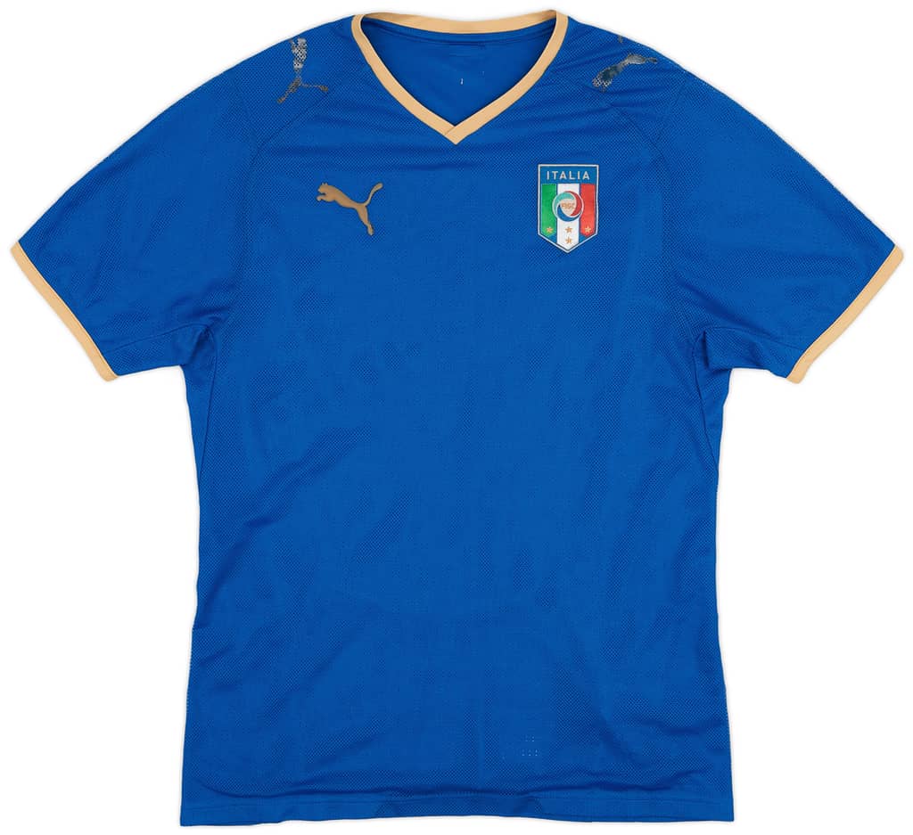 2007-08 Italy Home Shirt - 4/10 - (S)