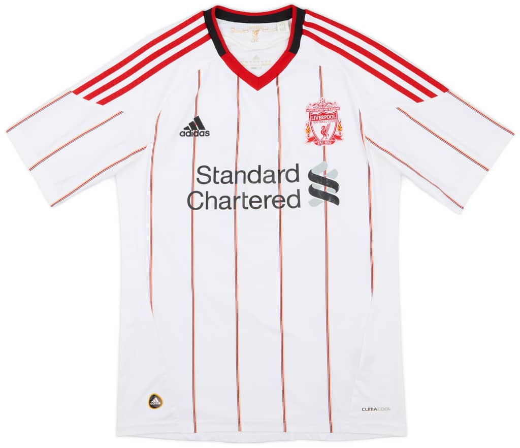 2010-11 Liverpool Away Shirt Gerrard #8 - 6/10 - (S)