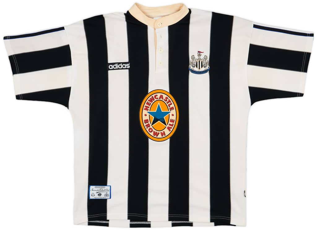 1995-97 Newcastle Home Shirt Shearer #9 - 5/10 - (XL)