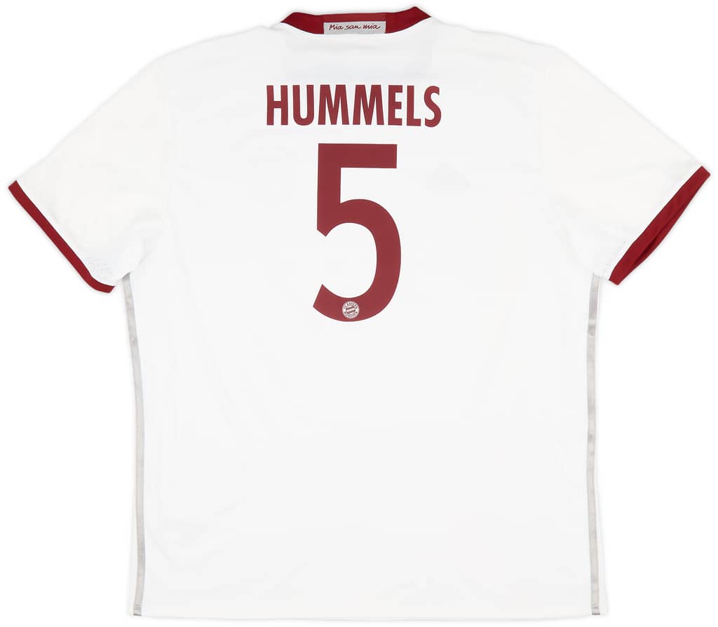 2016-17 Bayern Munich Third Shirt Hummels #5 (XL)