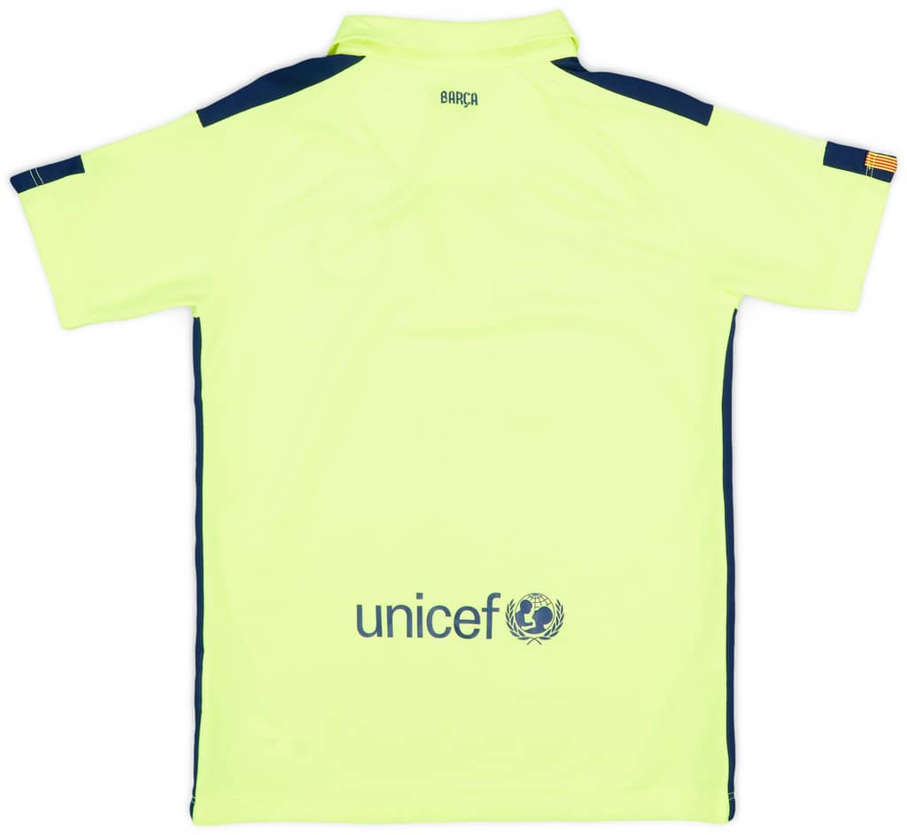 2014-15 Barcelona Third Shirt - 8/10 - (M.Boys)
