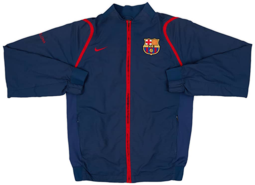 2006-07 Barcelona Nike Track Jacket - 9/10 - (M)